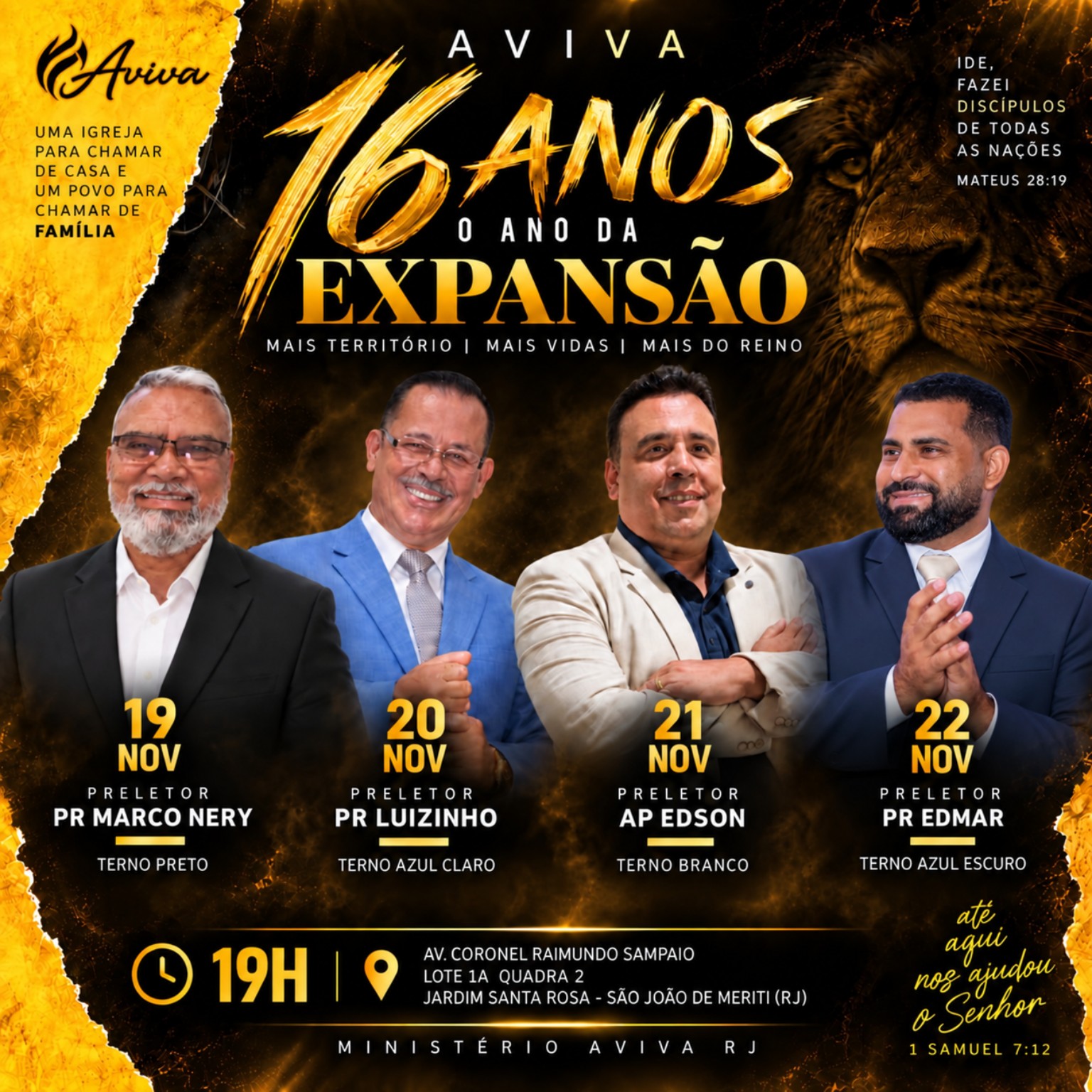 Congresso Aviva 16 Anos — O Ano da Expansão
